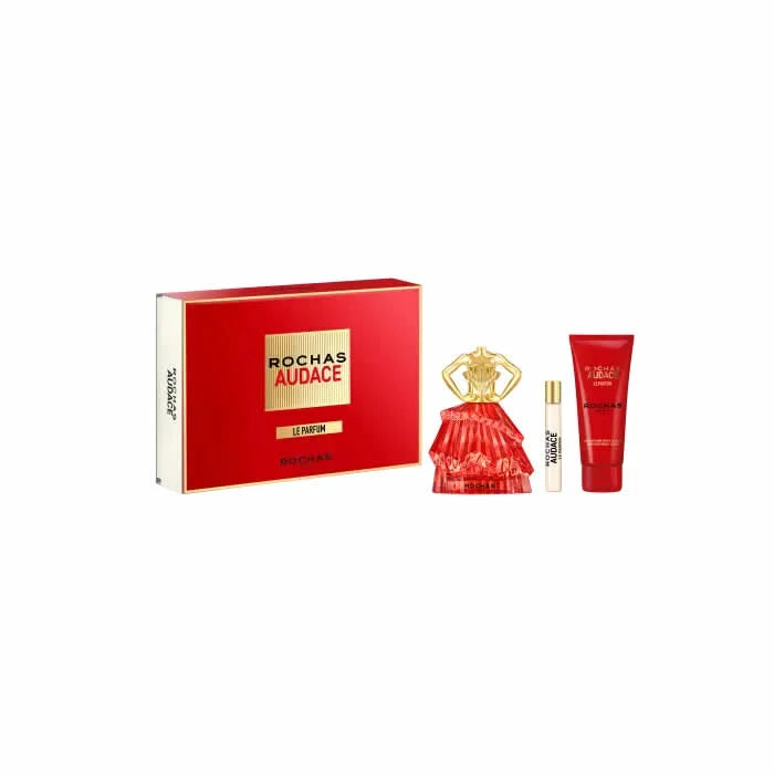 Rochas Audace Le Parfum Spray 90ml Set 3 Artikel
