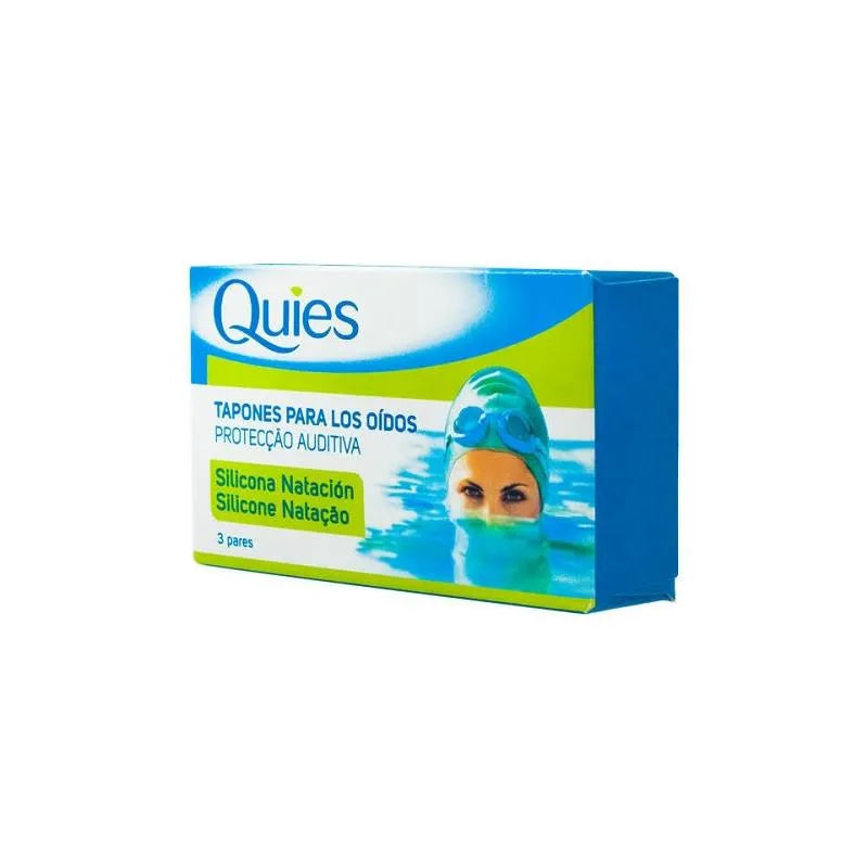 OPTIK OPTIK Deiters Quies Silikon Ohrstöpsel Schwimmen 6 Stück Kosmetik
