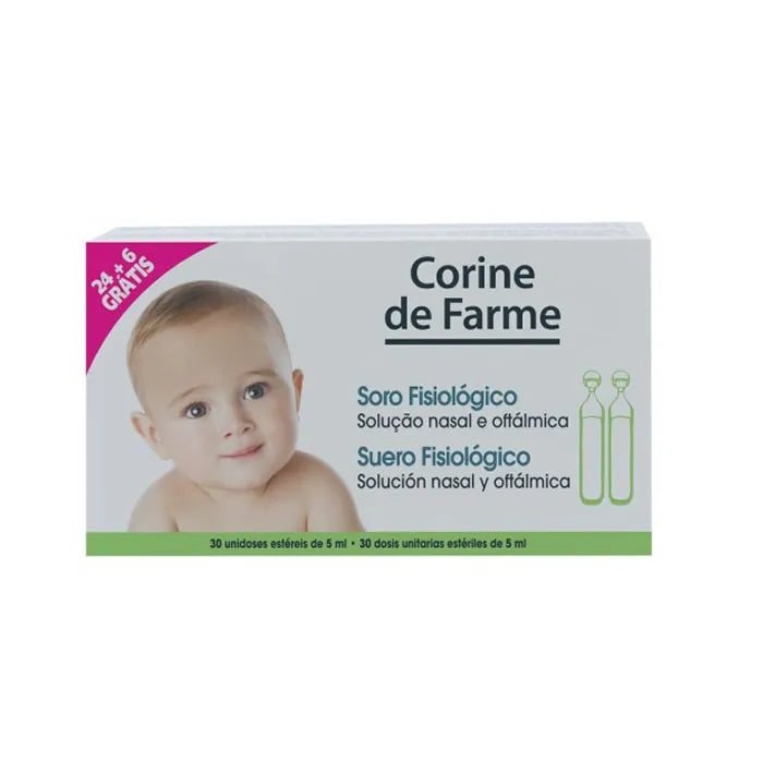 CORINE DE FARME CORINE DE FARME Physiologisches Serum 30 Ampullen je 5 ml