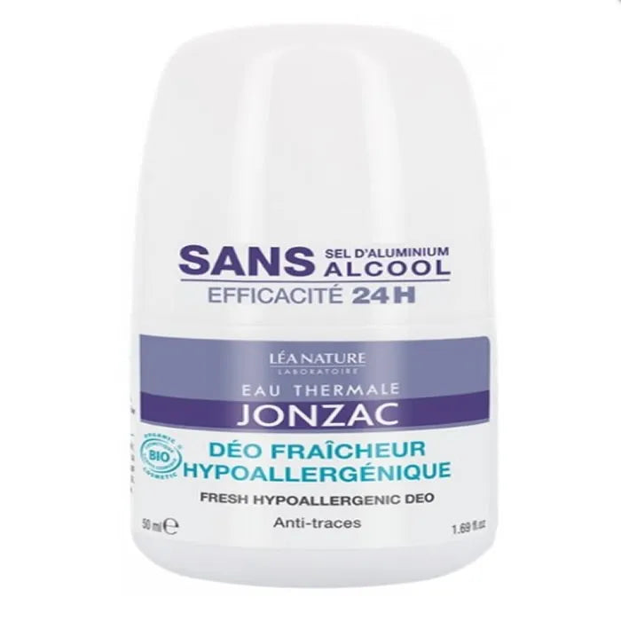 JONZAC JONZAC Hypoallergenic Deodorant 50 ml sanftes Deo ohne Aluminium