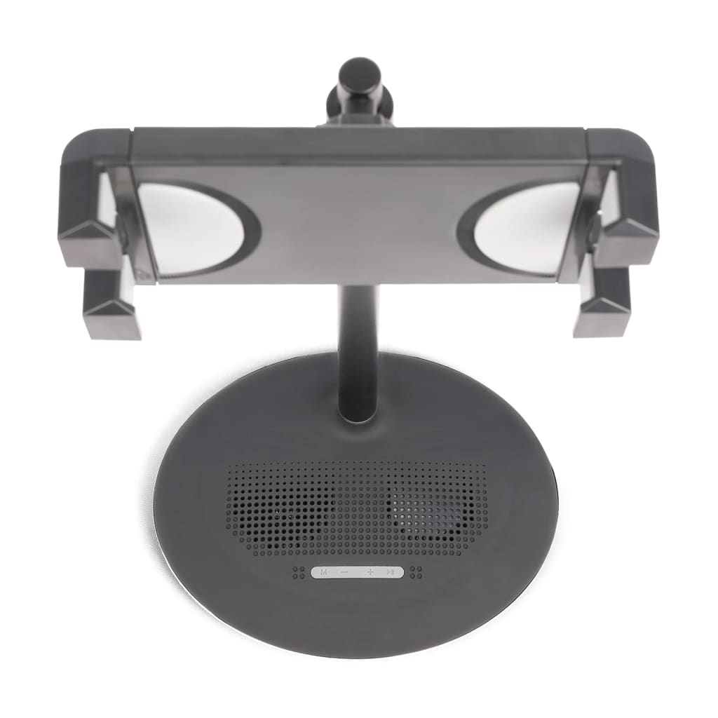 Livoo Tablet-Ständer Mit Lautsprecher 5 W Schwarz