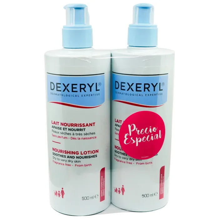 DUCRAY Dexeryl Nährende Lotion Doppelpack 2 x 500 ml