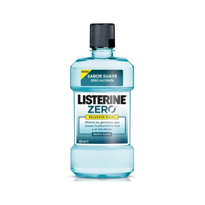 LISTERINE Listerine Zero Alkohol Mundwasser Weiche Minze 500 ml Kosmetik