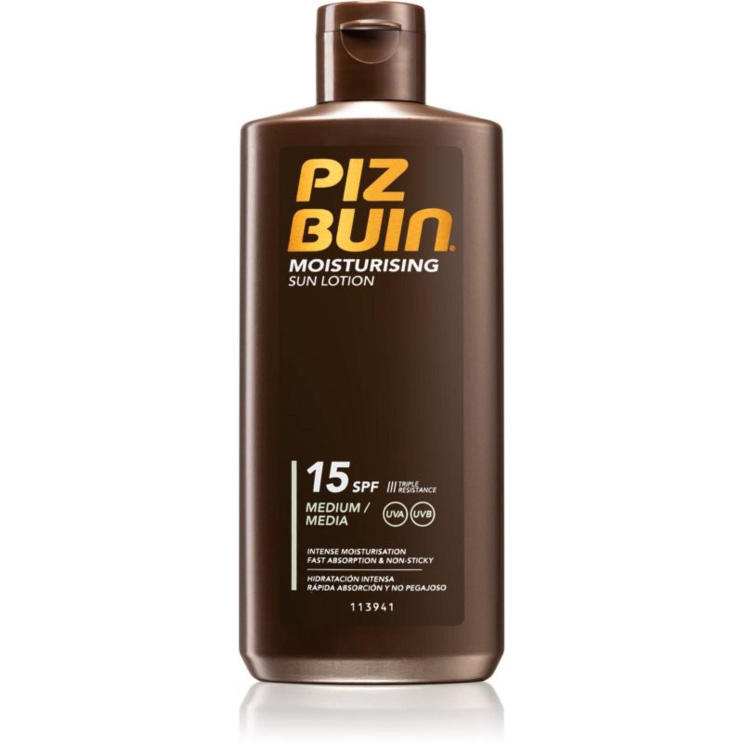 Piz Buin Piz Buin, Moisturizing, Sonnenschutz, Sonnencreme, SPF 15, UVA/UVB Schutz, 200 ml Regular