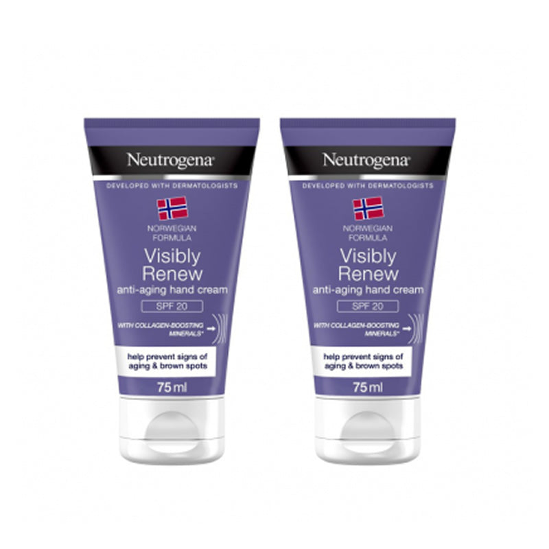 Neutrogena Anti-Aging Handcreme Spf 20 Doppelpack 75ml