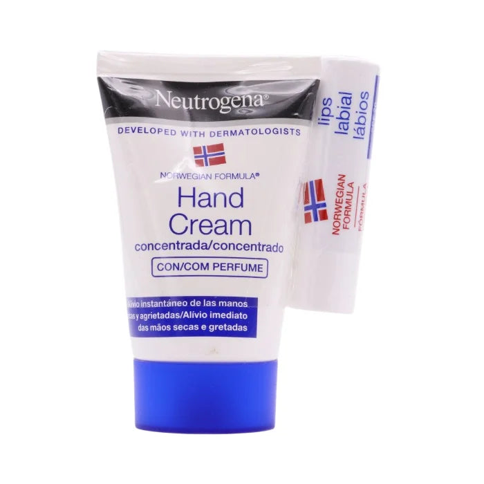 NEUTROGENA NEUTROGENA Concentrated Hand Cream 50 ml und Lip Balm Set Creme