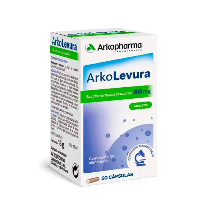 ARKOPHARMA ARKOPHARMA Arkolevura Saccharomyces Boulardii 50 Kapseln Nahrungsergänzung Kosmetik