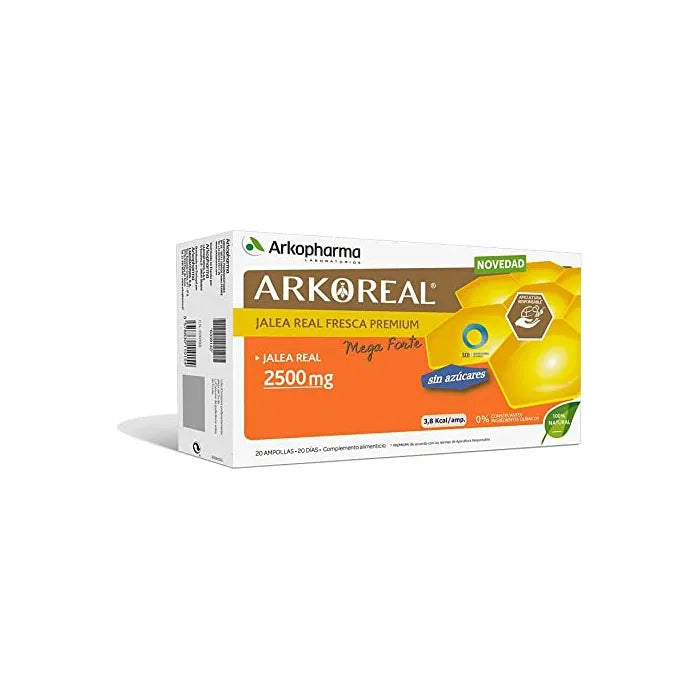 Arkoharma Arkoreal Gelée Royale 2500mg Bio 20 Ampullen