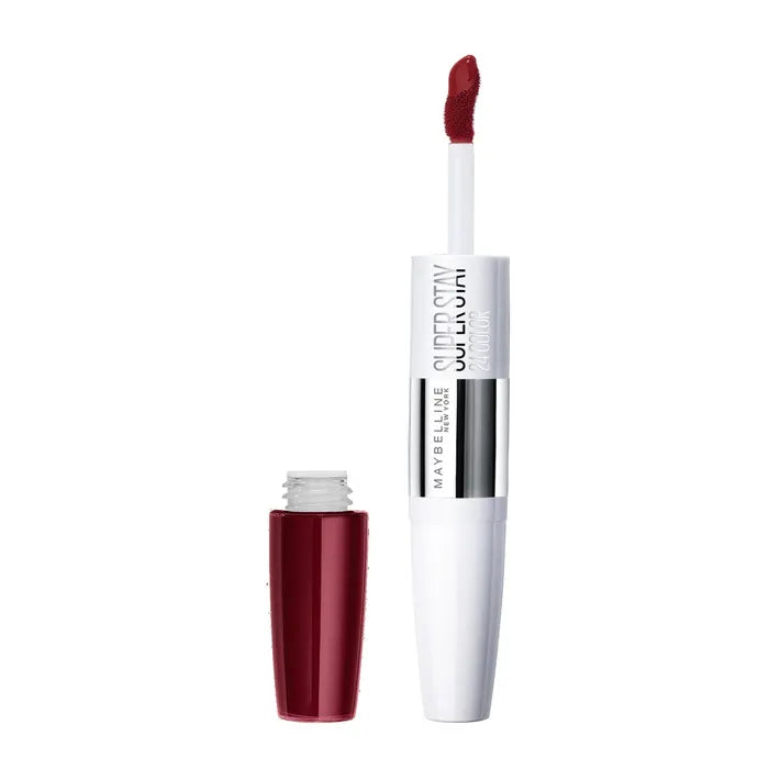 MAYBELLINE Superstar 24 2-Step Liquid Lippenstift Make-up 510 Rot Passion