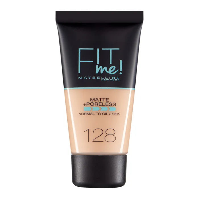 MAYBELLINE MAYBELLINE Fit Me Matte Poreless Foundation 128 Warm Make-up Foundation