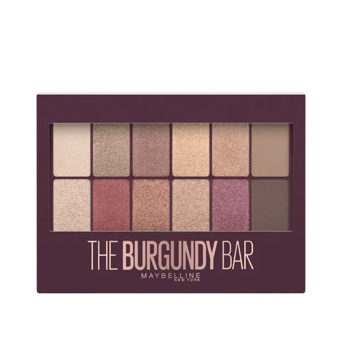 Maybelline The Burgundy Bar Lidschatten Palette 04 Burgundy