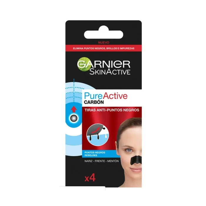 Garnier PureActive Anti-Blackheads Strip x4 EAN 3600542154666
