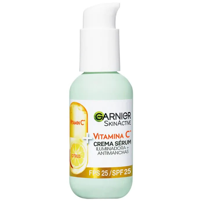 GARNIER Garnier SkinActive Anti Spot Illuminating Serum-Creme mit Vitamin C und SPF 25 50 ml