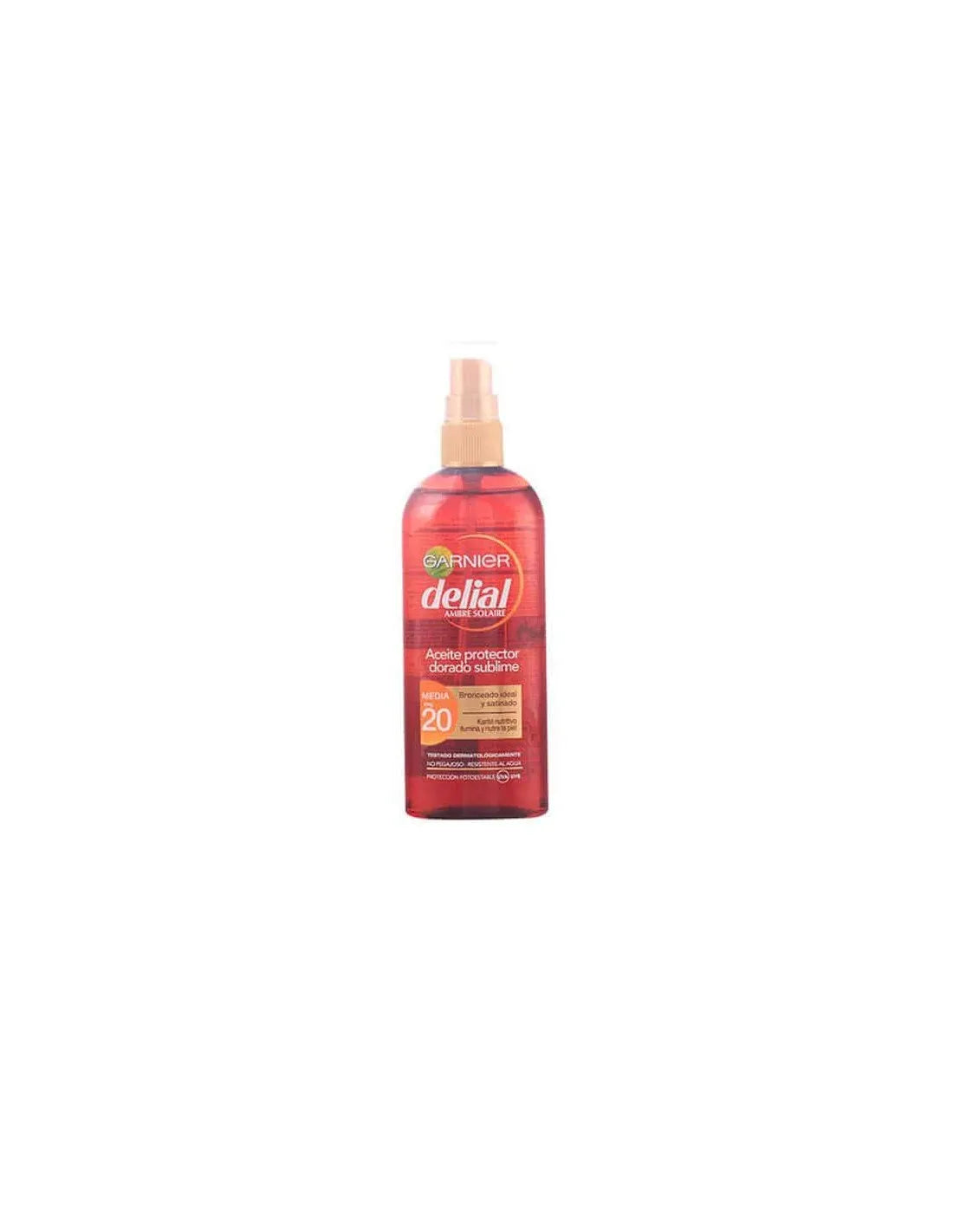 DELIAL Aceite Protector Dorado Sublime SPF 20 Sonnenschutz Spray 150 ml Kosmetik