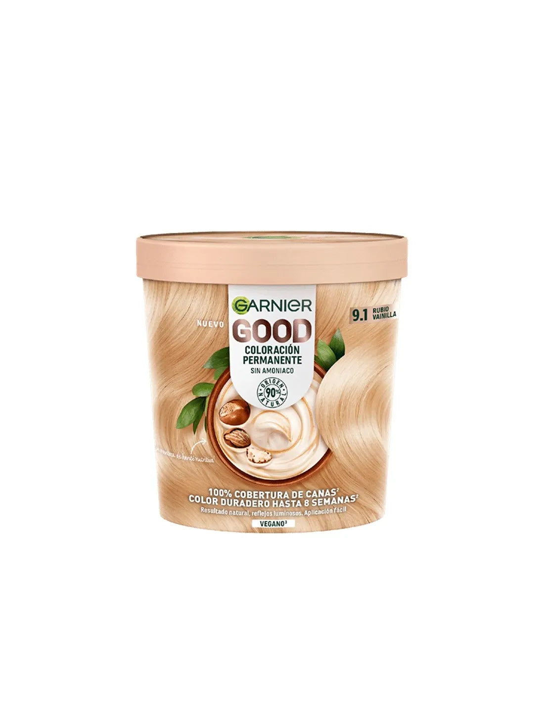 GARNIER Good Coloración Permanente Haarfarbe 9,1 Rubio Vainilla 1 Stück