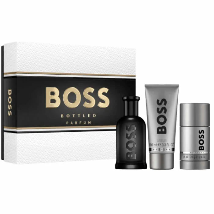 HUGO BOSS HUGO BOSS Boss Bottled Eau de Parfum Spray 100 ml 3er Set Parfüm