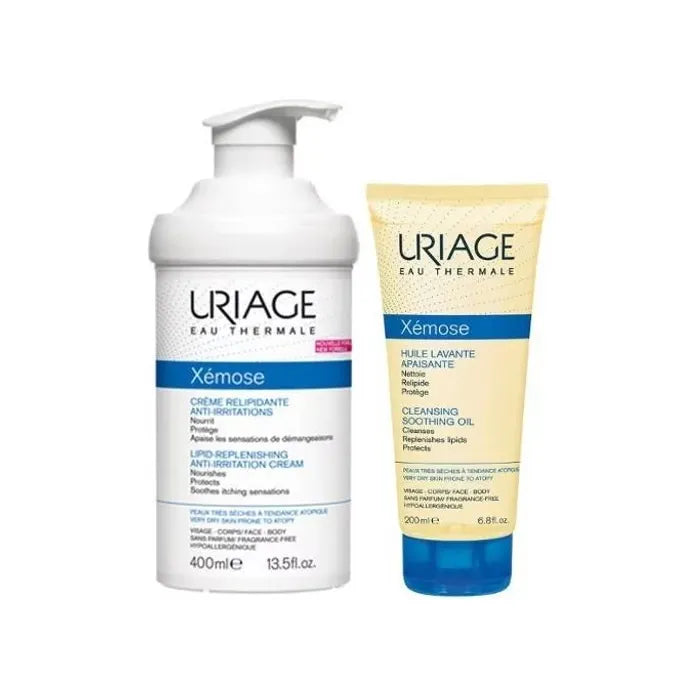 URIAGE URIAGE Xémose Lipo Replenishing Anti Irritation Cream 500 ml Set 2 Artikel Creme