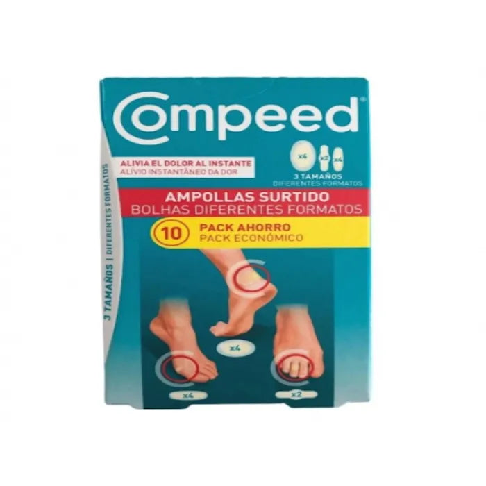 COMPEED COMPEED Blister Pflaster Gemischte Packung 10 Stück Kosmetik