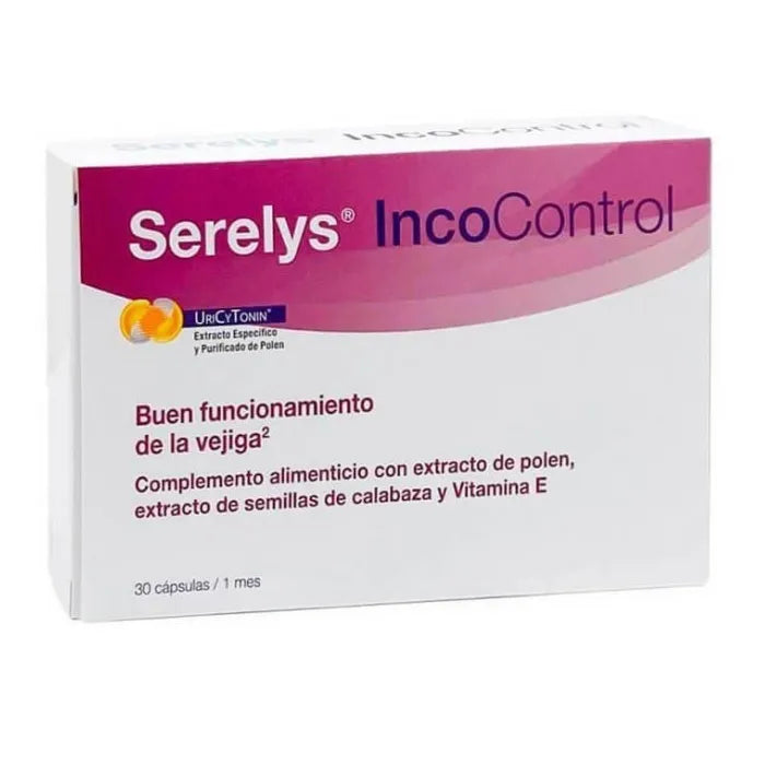 SERELYS SERELYS Incocontrol 30 Kapseln Nahrungsergänzung Kosmetik