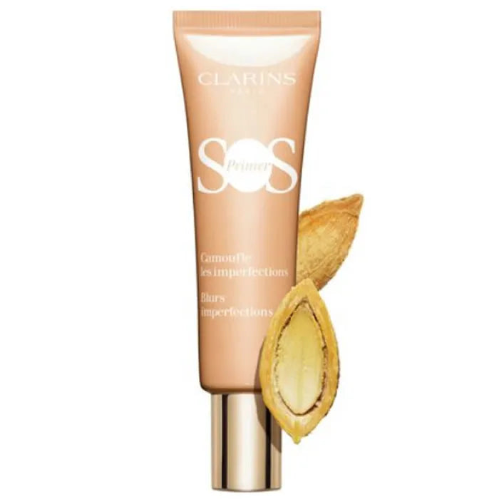 CLARINS Clarins SOS Primer 02 Peach 30 ml Make-up Basis Primer für ein ebenmäßiges Hautbild Kosmetik