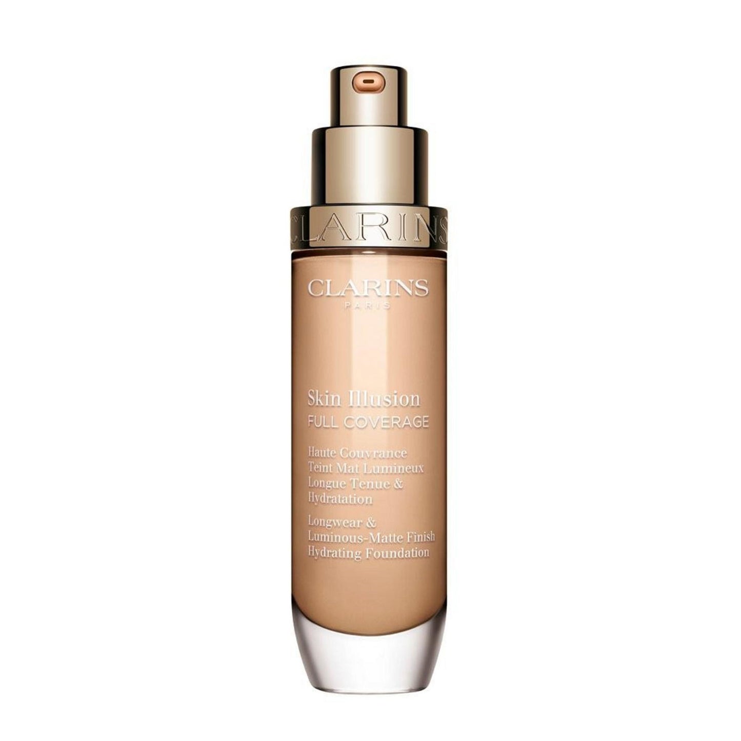 Clarins Clarins, Skin Illusion, Vollständige Abdeckung, Flüssige Grundierung, 103N, 30 ml Regular