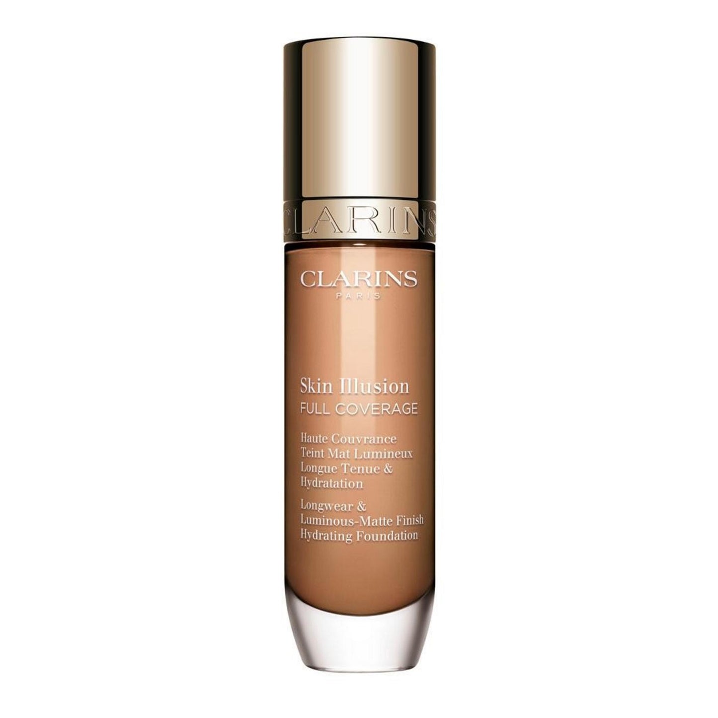 Clarins Clarins, Skin Illusion Full Coverage Foundation, Vollständige Abdeckung, Flüssige Grundierung, 111N, 30 ml Regular