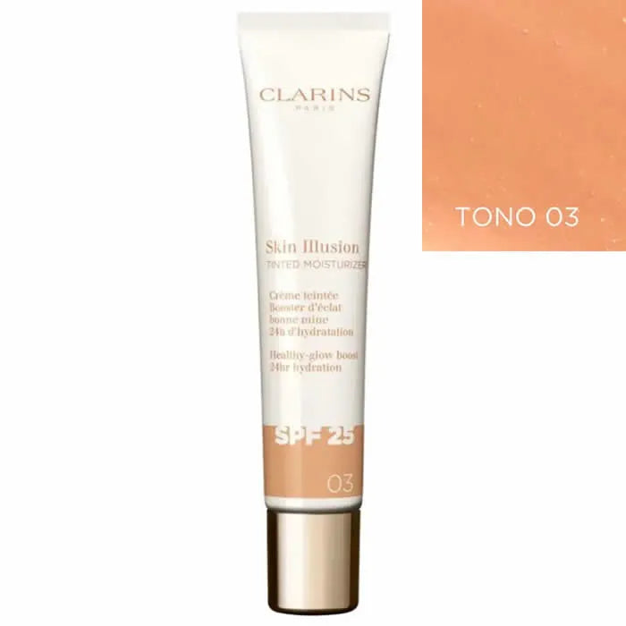Clarins Skin Illusion Tinted Moisturizer Spf25 03 40 ml
