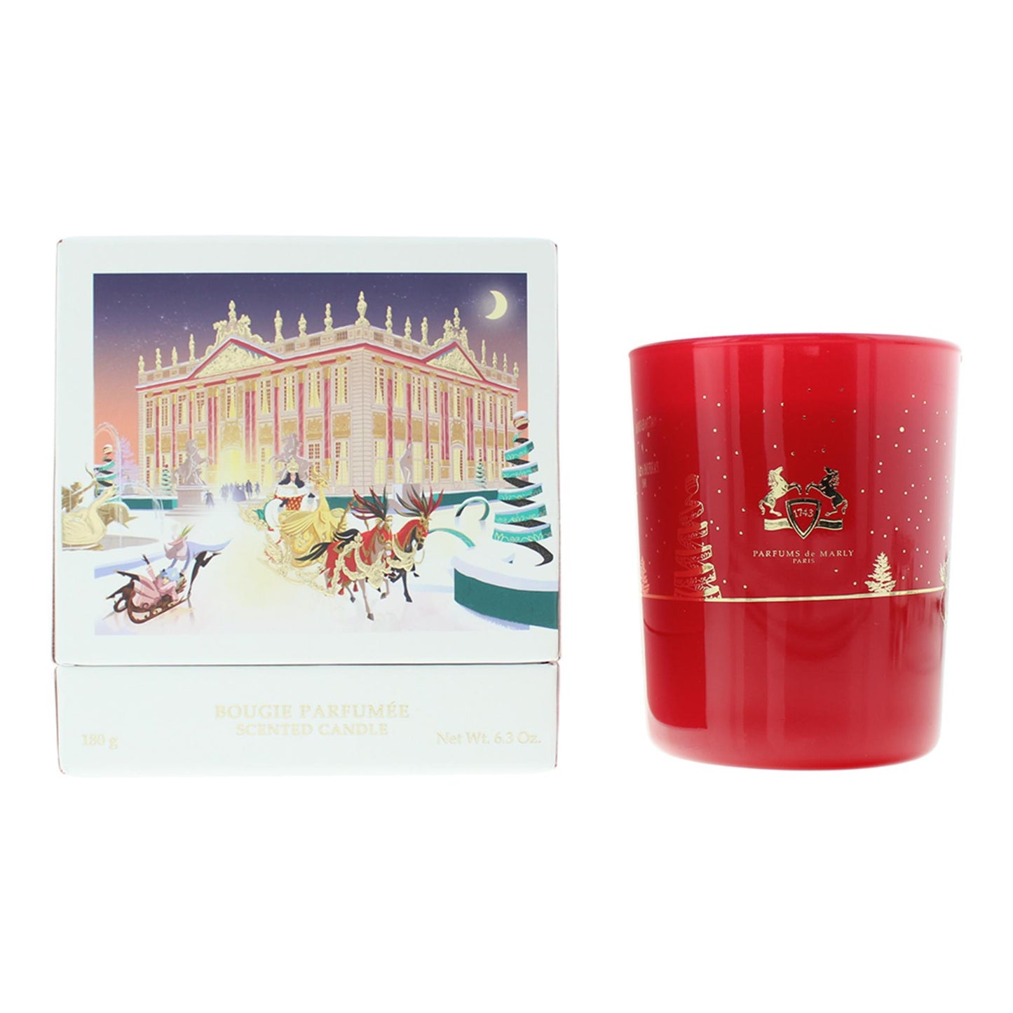 Parfums de Marly Festive Spiced Delight Duftkerze 180g – Edler Raumduft für besondere Momente