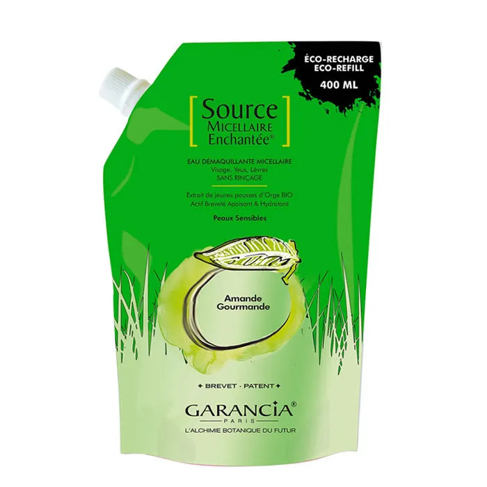Garancia Source Micellaire Enchanté Mandel Öko-Nachfüll-Make-up-Entferner 400ml