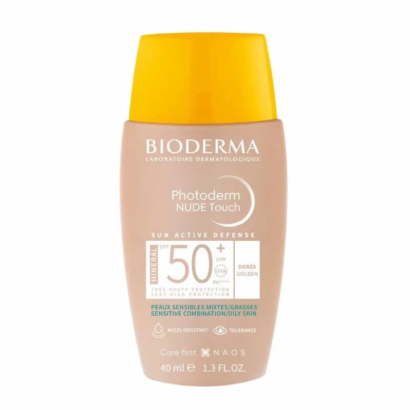 BIODERMA Bioderma Photoderm Nude Touch Sonnenschutz SPF 50+ 40 ml Gesichtslotion Kosmetik