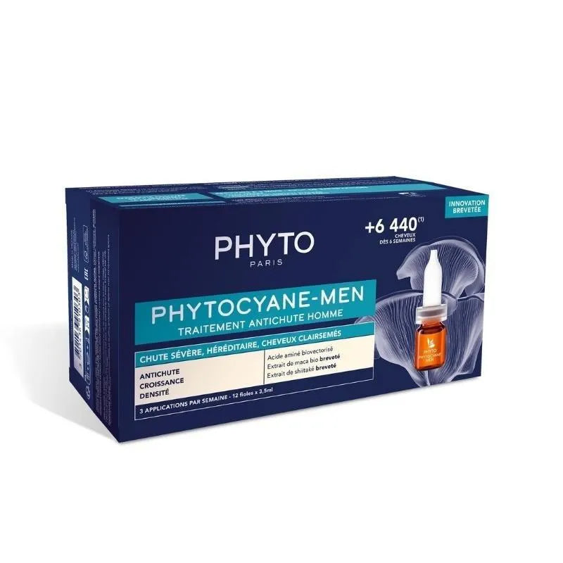 Phyto Phytocyane Männer Anti-Haarausfall 12x3.5ml