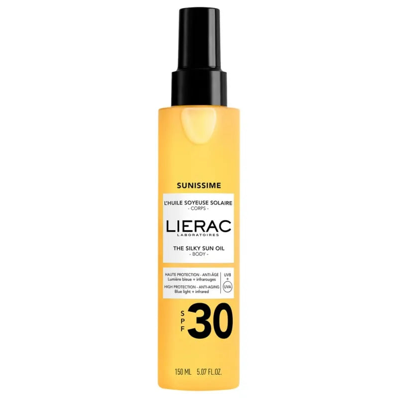 LIERAC LIERAC Sunissime Silky Sun Körperöl SPF 30 150 ml Sonnenschutzöl Sonnenpflege