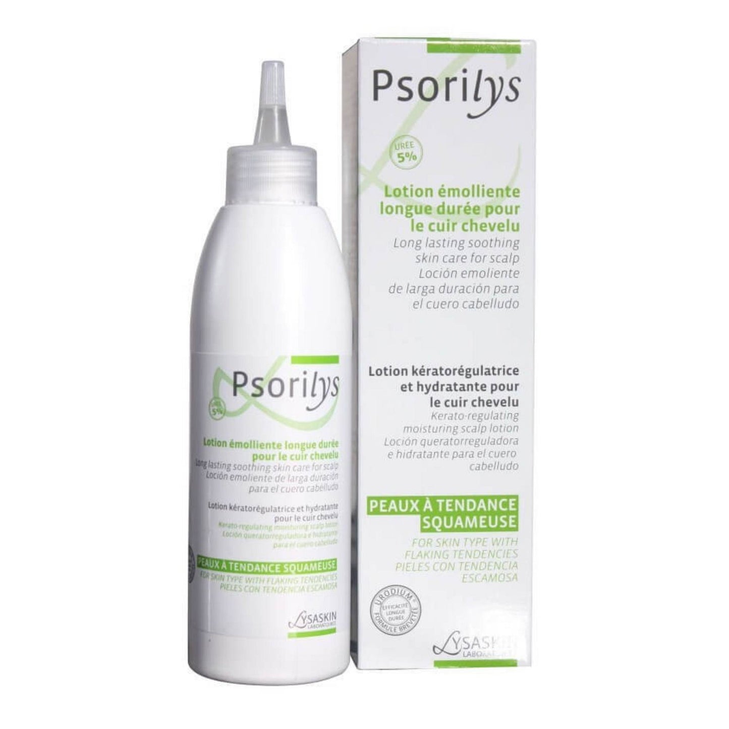 Lab Lysaskin Lab Lysaskin, Psorilys, Haarbehandlung Shampoo, Kerato-reduzierend, Für trockene/schuppige Kopfhaut, 150 ml Regu