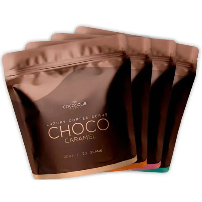 COCOSOLIS COCOSOLIS Luxury Coffee Scrub Box Set mit 4 Artikeln Peeling Kosmetik