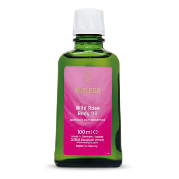 WELEDA WELEDA Wildrosenöl 100 ml natürliches Pflegeöl für Haut und Körper Kosmetik