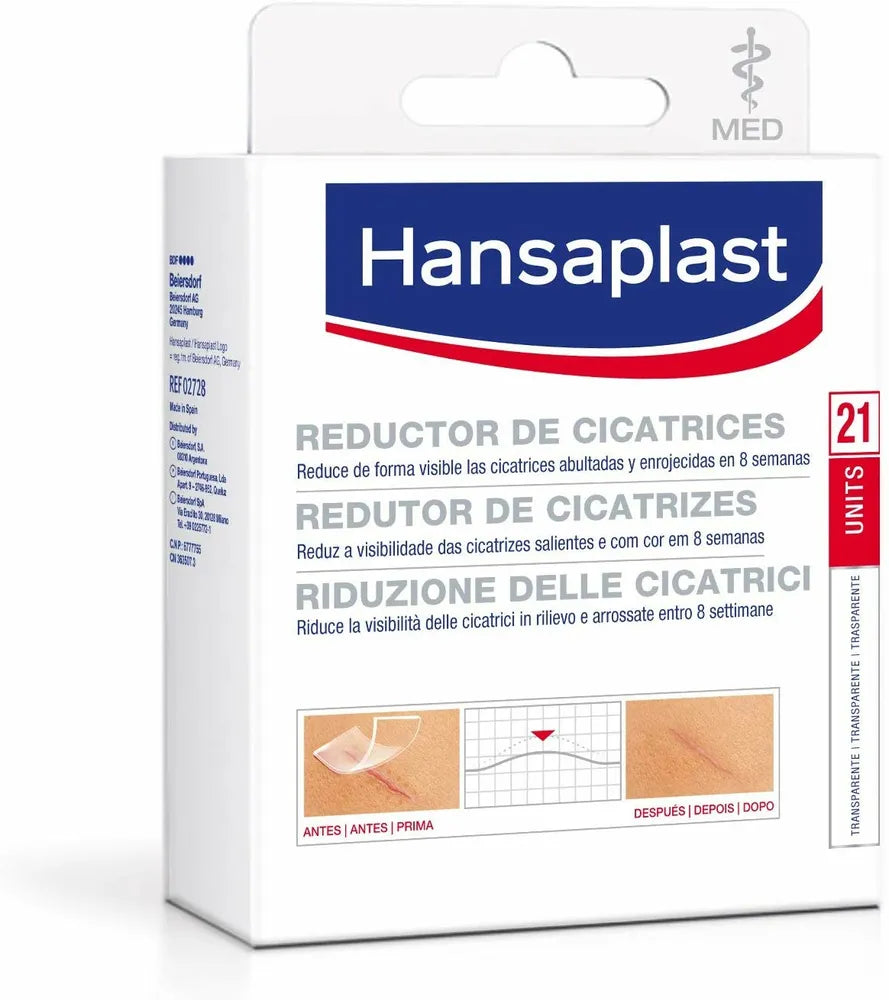HANSAPLAST HANSAPLAST Scars Reducer 21 Stück Narbenpflege Pflaster Kosmetik
