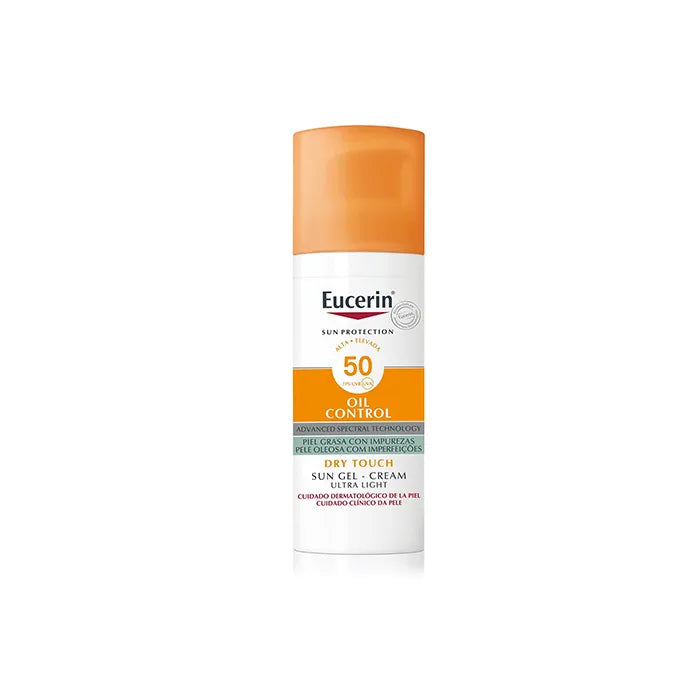 EUCERIN EUCERIN Sun Gel Creme Oil Control Dry Touch LSF 50 50 ml Sonnenschutz Sonnenpflege
