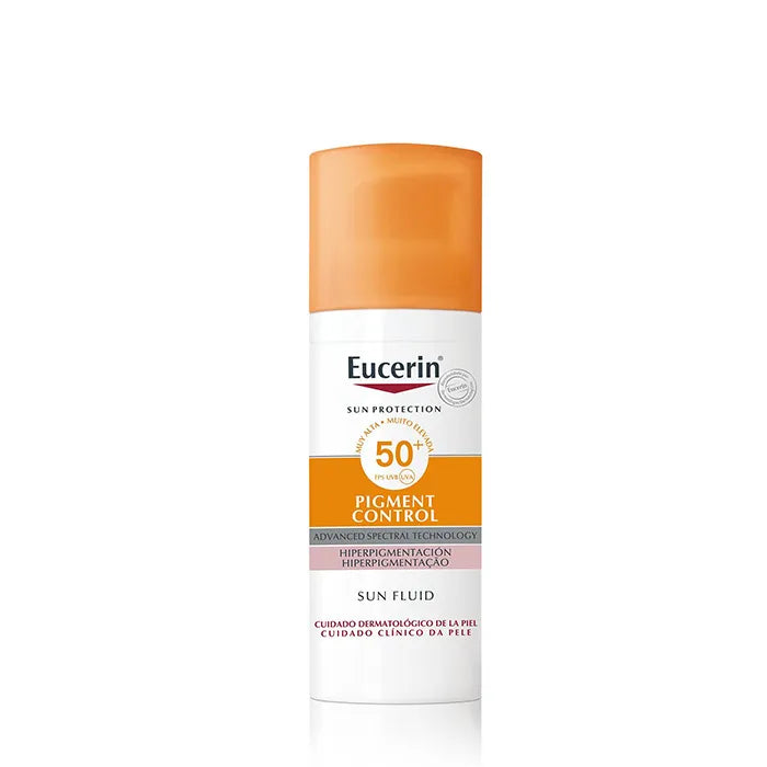 Eucerin Sun Protection Fluid Pigment Control Spf50 Hyperpigmentation Skins 50 ml