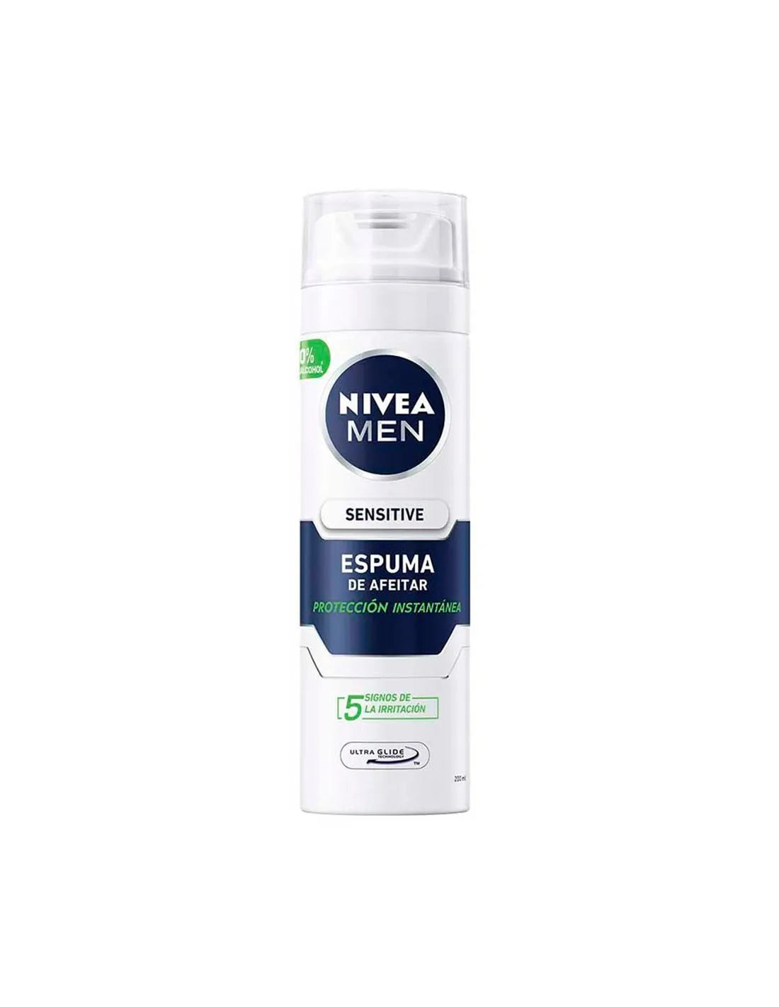 NIVEA NIVEA Espuma de Afeitar Sensitive 200 ml Rasierschaum für empfindliche Haut Kosmetik