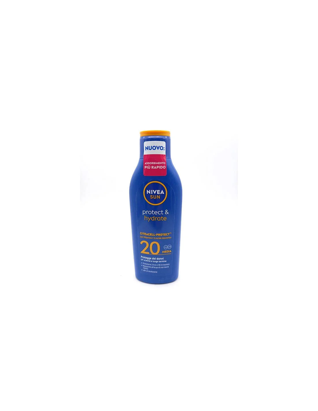 NIVEA NIVEA Sun Leche Solar SPF 20 200 ml Sonnenschutz und Feuchtigkeitsschutz Sonnenpflege