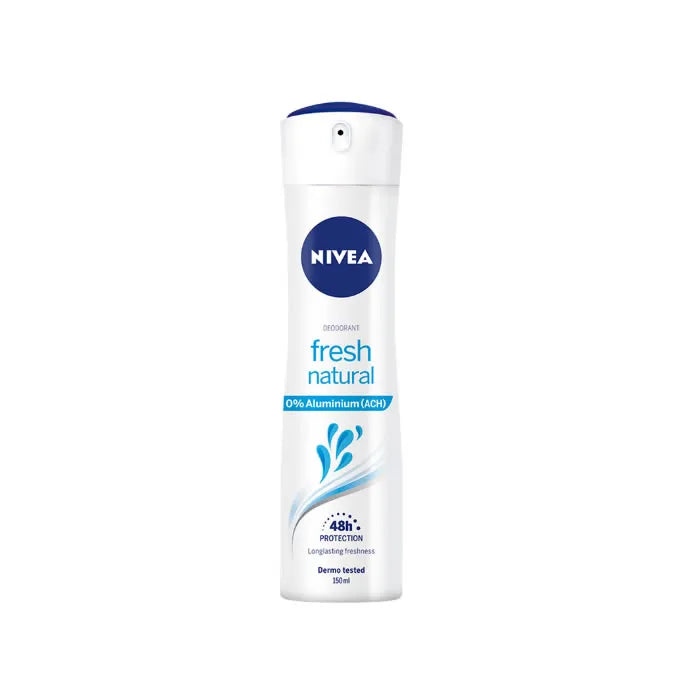 NIVEA Nivea Fresh Natural 0% Aluminuim Deodorant Spray 150 ml