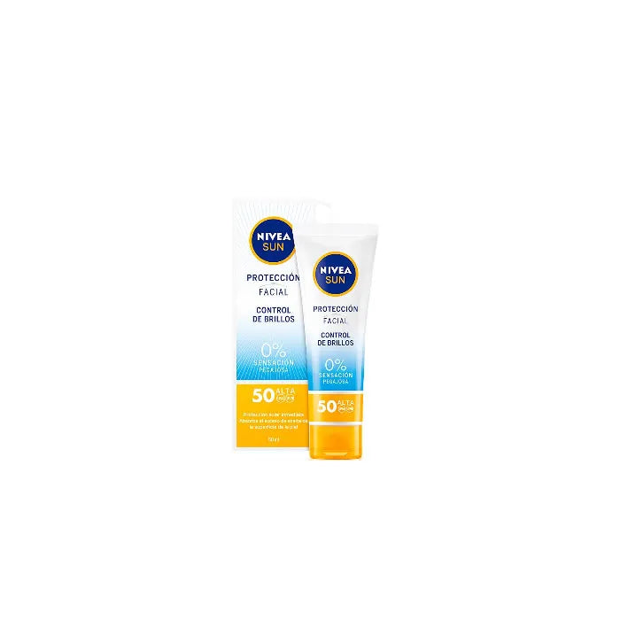 NIVEA NIVEA UV Face Shine Control Creme SPF 50 50 ml Sonnenschutz für das Gesicht