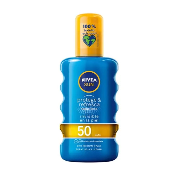 NIVEA NIVEA Sun Protect and Refresh Sonnenschutz Spray SPF 50 200 ml Sonnenpflege
