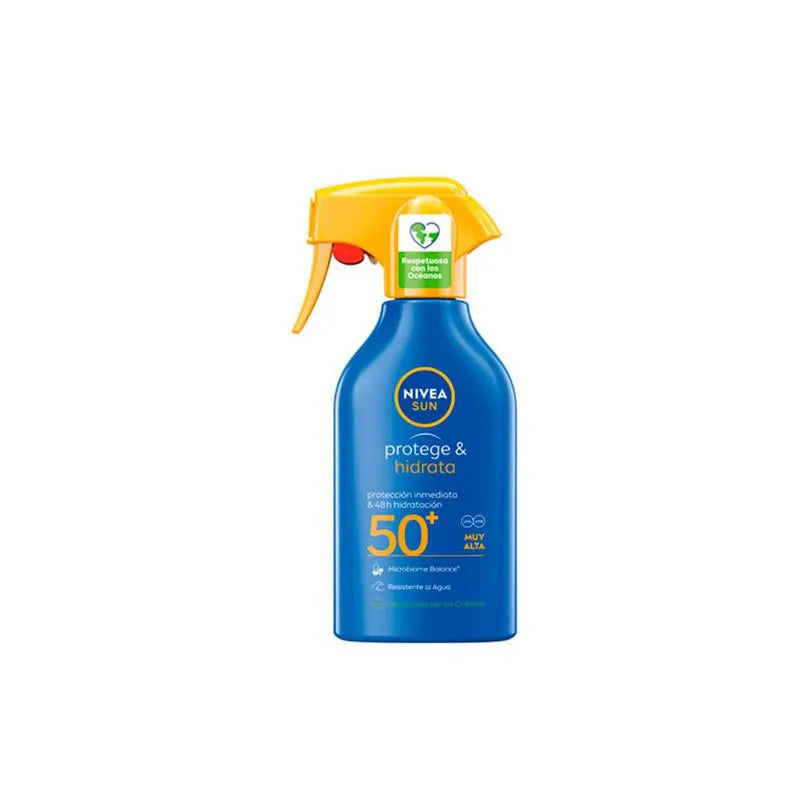 NIVEA NIVEA Sun Protege y Hidrata Sonnenspray SPF 50 270 ml Sonnenpflege