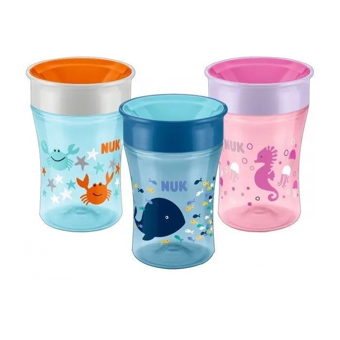 NUK NUK Learning Magic Cup Trinklernbecher ab 8 Monaten 230 ml 1 Stück Kosmetik