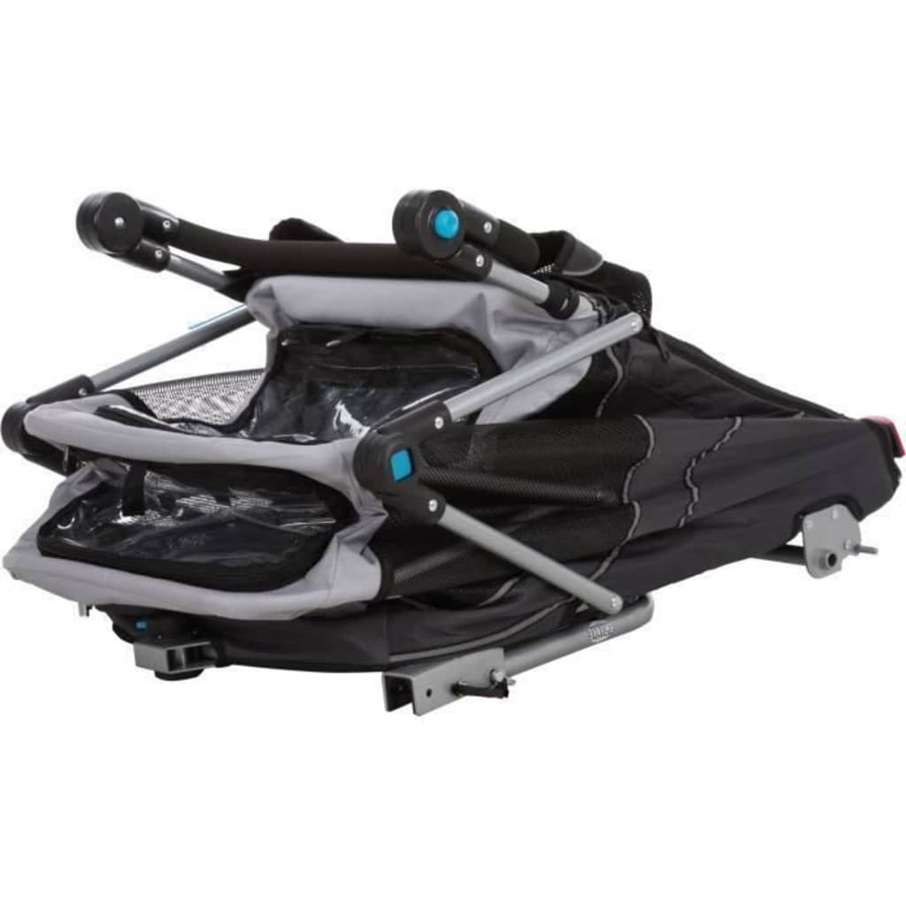 Trixie Hunde-Fahrradanhänger L Grau