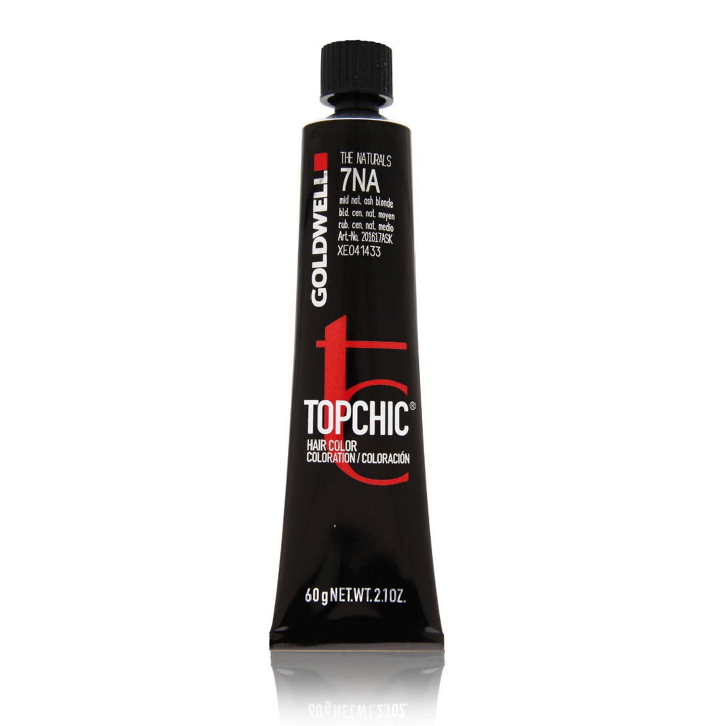 Goldwell Goldwell, TopChic, Permanente Haarfarbe, 7NA Middle Natural Ash Blonde, 60 ml Regular