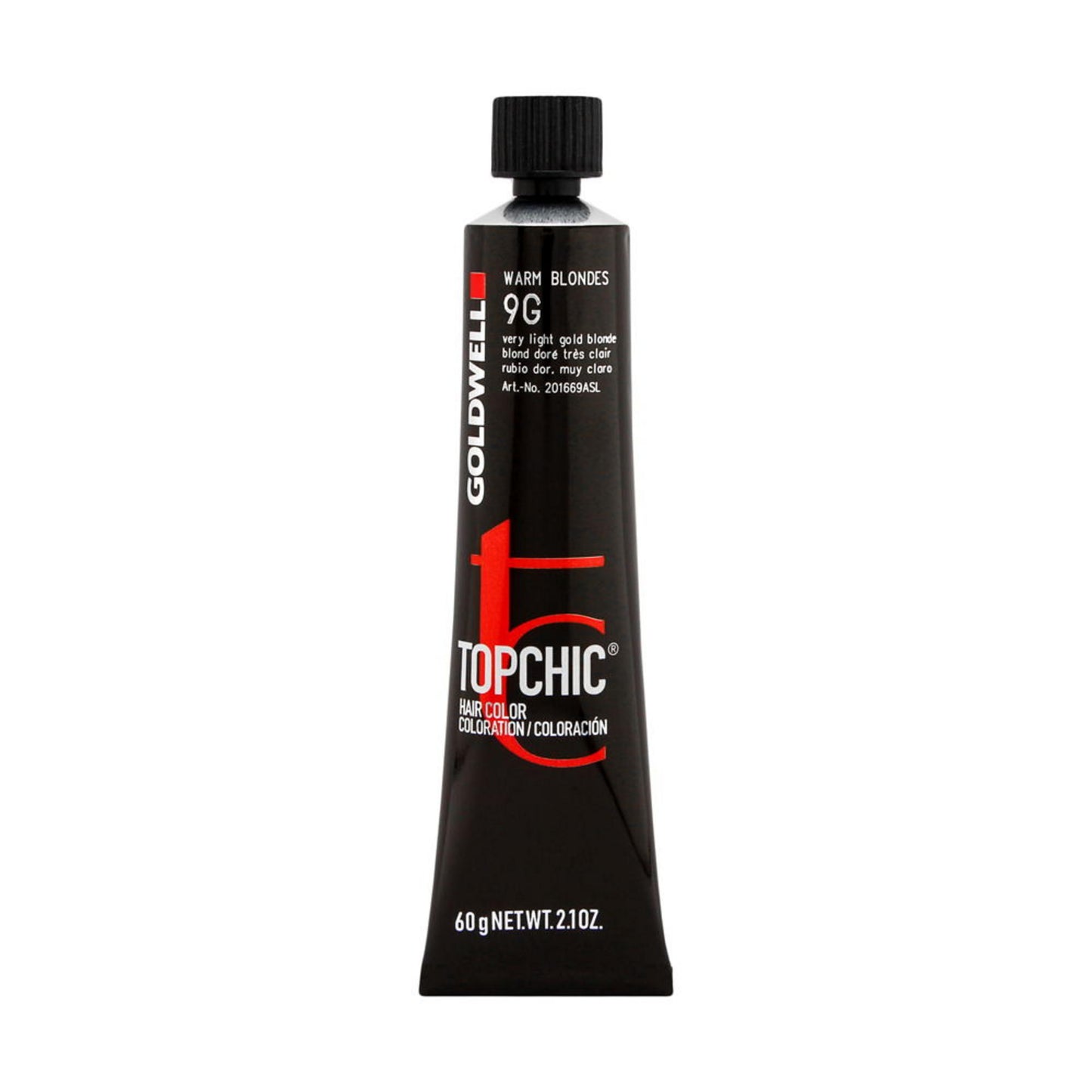 Goldwell TopChic 9G Very Light Gold Blonde – Permanente Haarfarbe für strahlenden Glanz