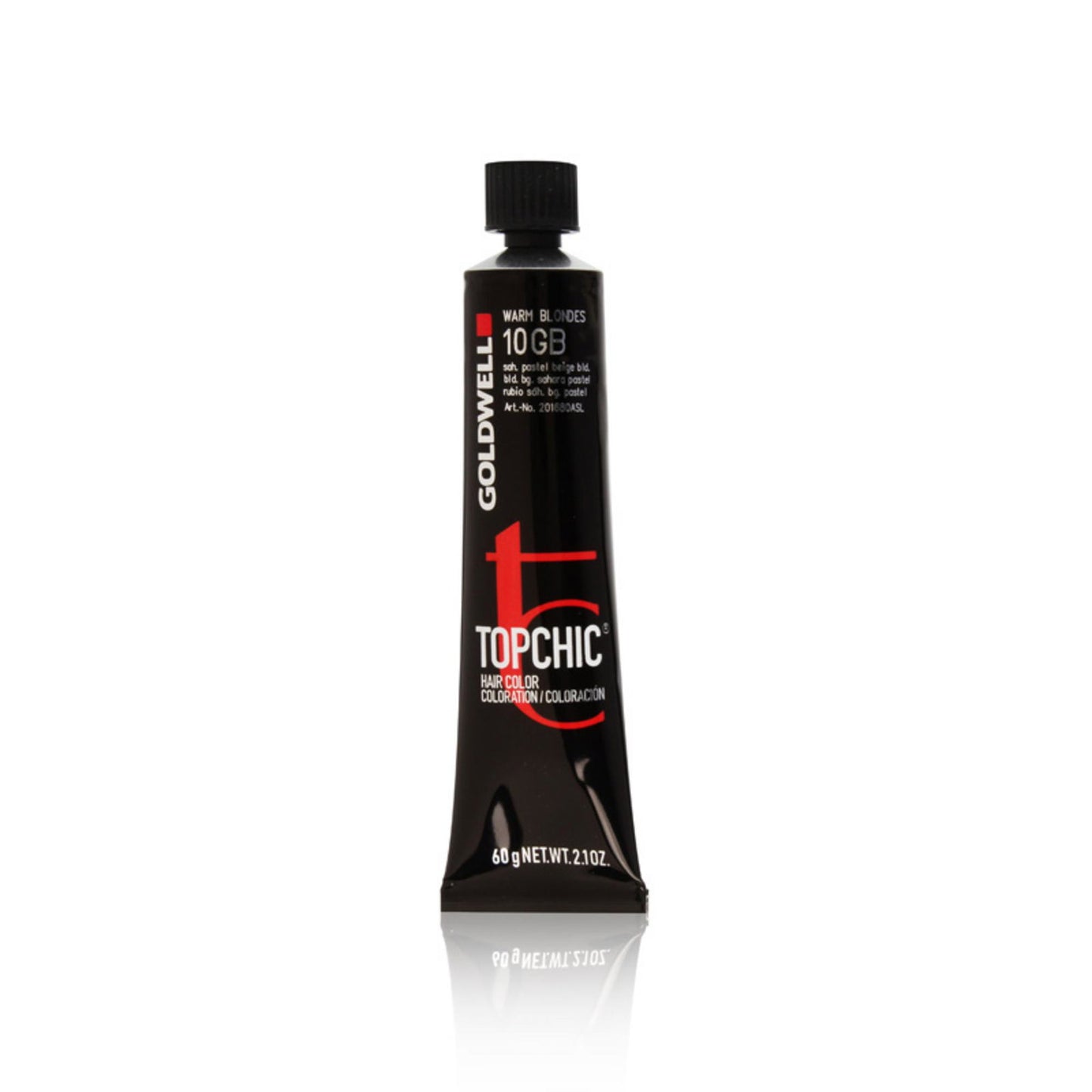Goldwell Goldwell, TopChic, Permanente Haarfarbe, 10GB Sahara Pastel Beige Blonde, 60 ml Regular
