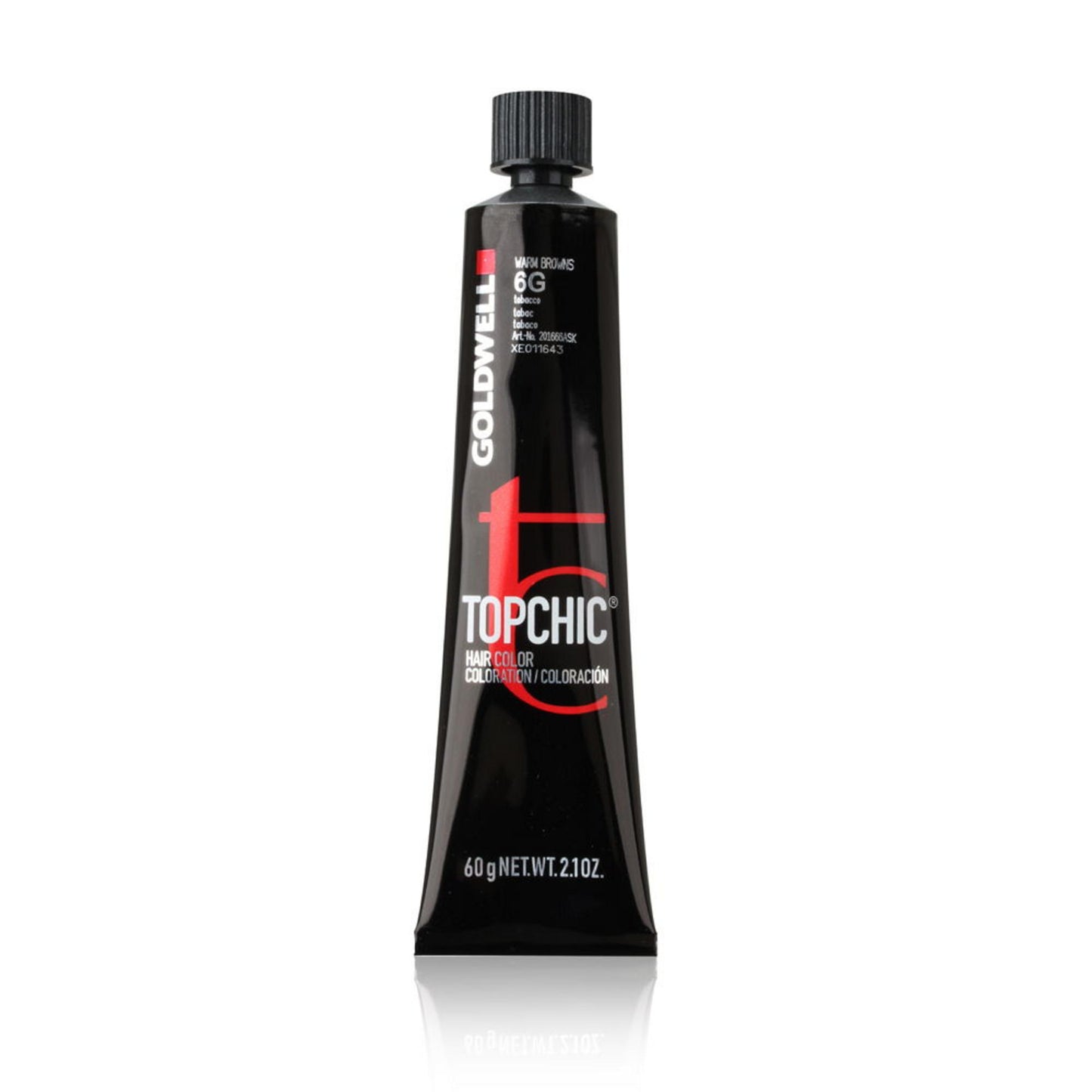 Goldwell TopChic 6G Tabacco – Permanente Haarfarbe für natürliche, warme Töne